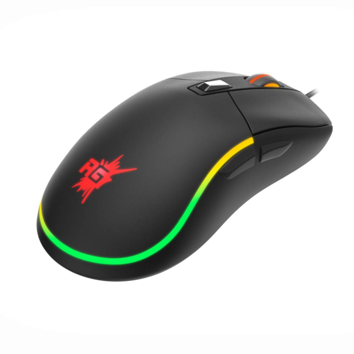 Redgear Z-2 Gaming Mouse with PMW 3360 Sensor, 4 Side Buttons, RGB